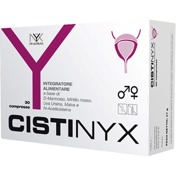 Nyxpharma Cistinyx Integratore Cistite E Infezioni Vie Urinarie, 30 Compresse-image