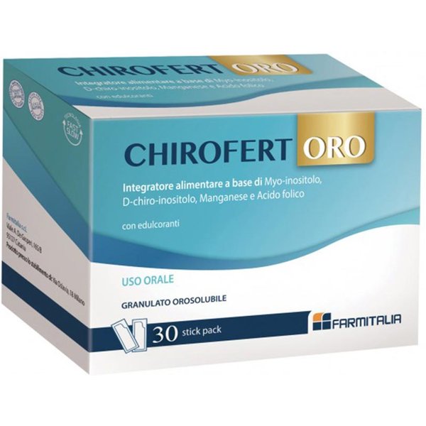 Farmitalia Chirofert Oro Integratore Alimentare, 30 Stick Pack Orosolubili-image