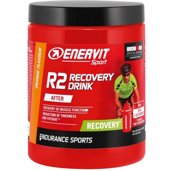 Enervit R2 Recovery Sport Integratore Alimentare Gusto Arancia, 400G-image