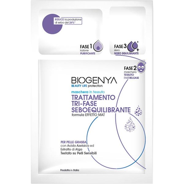Biogenya Beauty Life Protection - Maschera In Tessuto Sebo-Equilibrante-image