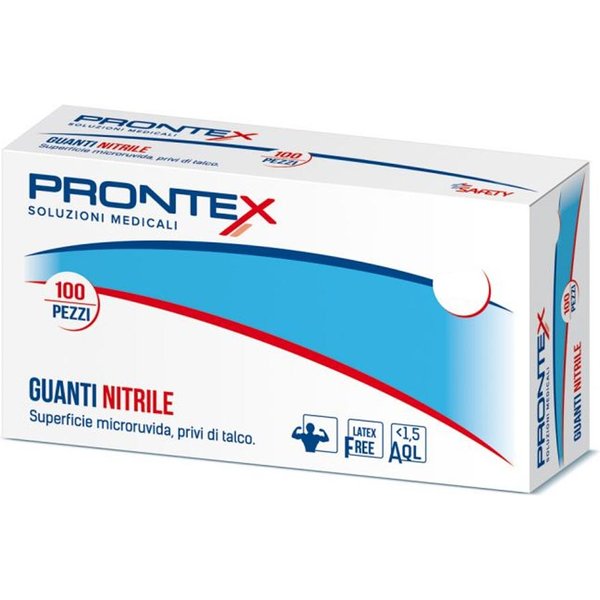 Prontex Guanto In Nitrile Senza Polvere Taglia Piccola, 100 Pezzi-image