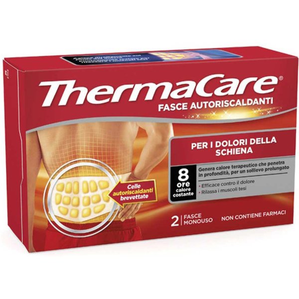 Thermacare Fasce Autoriscaldanti Per I Dolori Della Schiena, 2 Fasce-image