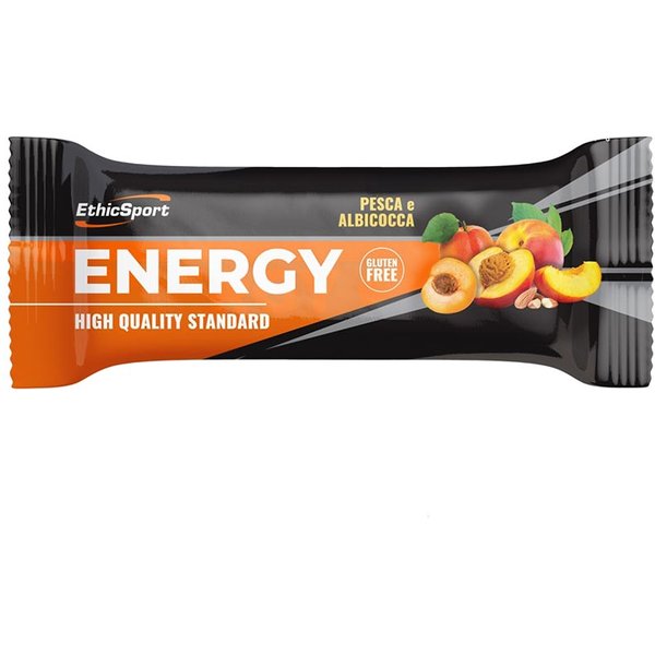 Ethicsport Energy Gusto Pesca E Albicocca - Barretta Energetica Per L'attività Sportiva, 35 G-image