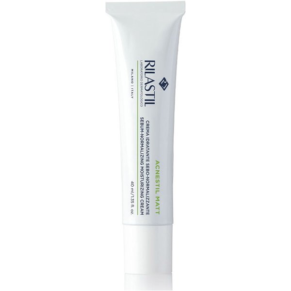 Rilastil Acnestil - Crema Mat Attiva Idratante Sebo-Normalizzante, 40Ml-image