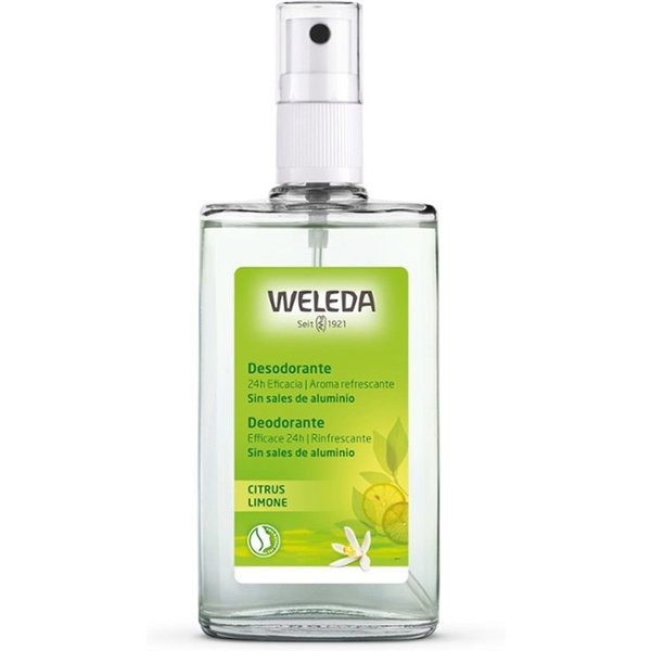 Weleda Deodorante Spray Limone Efficacia 24H Rinfrescante, 100Ml-image