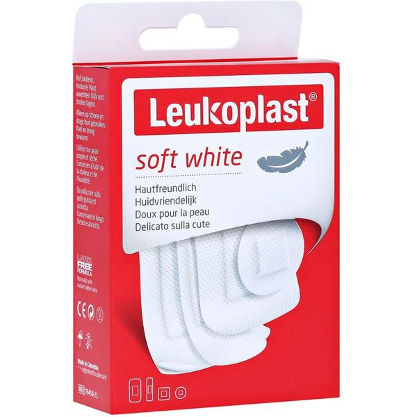 Leukoplast Soft White - Cerotto Delicato, 20 Cerotti Assortiti-image