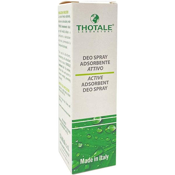 Thotale Deodorante Spray Adsorbente Attivo Per Pelli Sensibili E Delicate, 100Ml-image