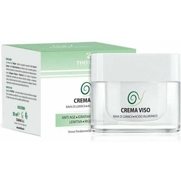 Thotale Bava Di Lumaca - Crema Viso Idratante Antiage Lenitivo Rigenerante, 50Ml-image