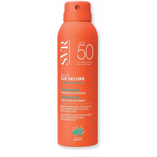 SVR Sun Secure - Brume SPF50 Viso E Corpo Biodegradabile Fresco Invisibile,200Ml-image
