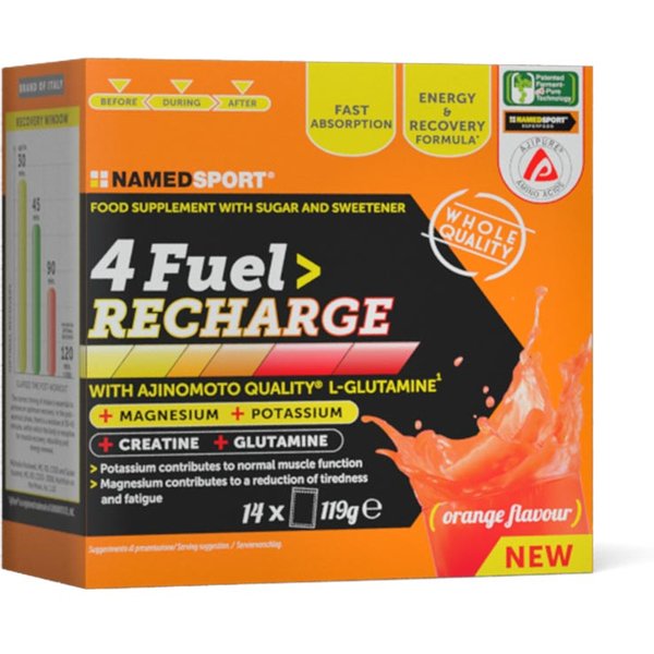 Named 4Fuel Recharge Prodotto Dopo La Prestazione Sportiva, 14 Bustine-image