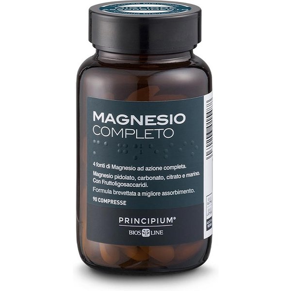 Bios Line Principium Magnesio Completo Integratore Magnesio 4 Fonti,90 Compresse-image