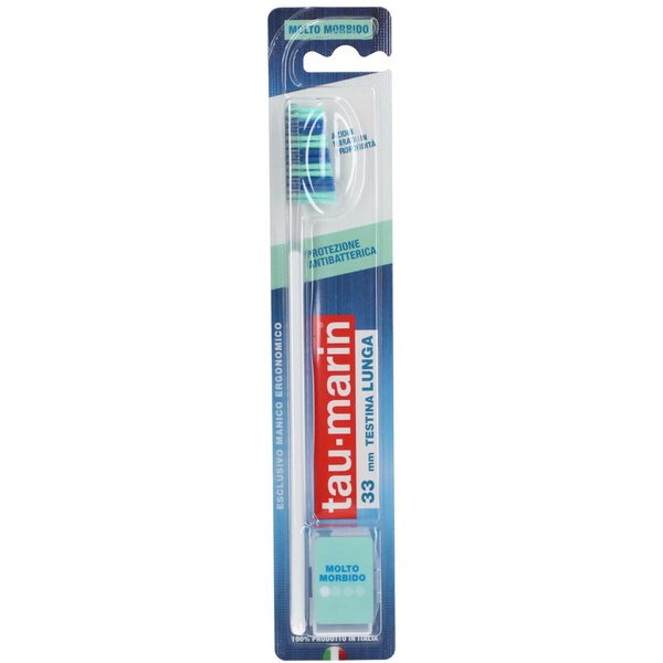 Tau-Marin Scalare 33 Spazzolino Setole Molto Morbide Con Antibatterico, 1Pezzo-image