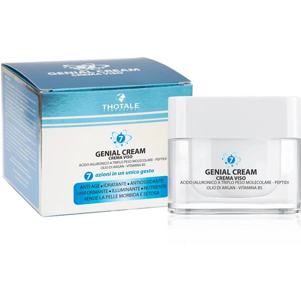 Thotale Genial Cream Crema Viso 7 Azioni Anti Age E Illuminante, 50Ml-image