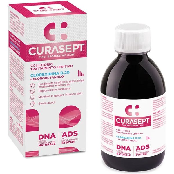 Curasept ADS - Trattamento Lenitivo Clorexidina 0,20% Collutorio, 200Ml-image