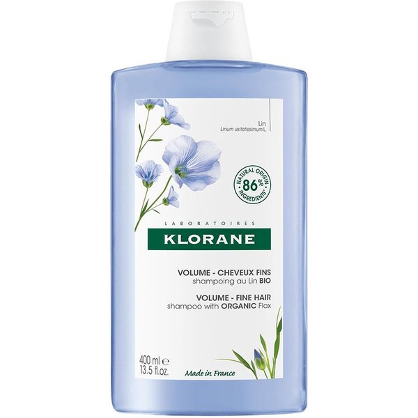 Klorane Fibre Di Lino - Shampoo Volumizzante Per Capelli Sottili, 400Ml-image
