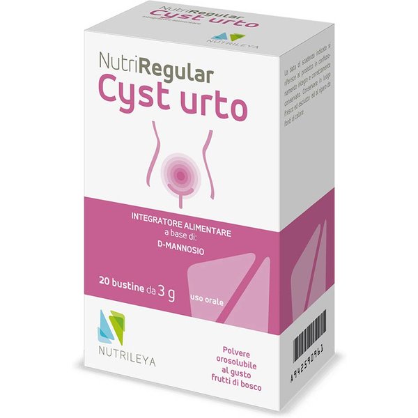 Nutrileya Nutriregular Cyst Urto Integratore Tratto Genito-Urinario, 20 Bustine-image