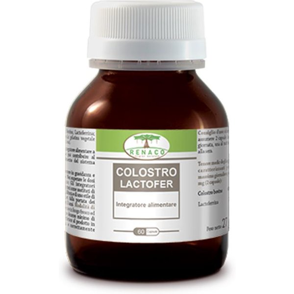 Renaco Colostro Lactofer Integratore Alimentare, 60 Capsule-image
