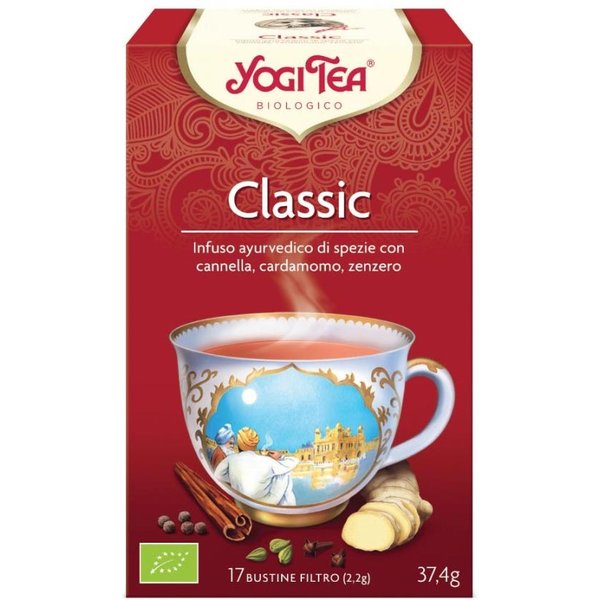 Yogi Tea Classic Infuso Ayurvedico, 17 Bustine-image