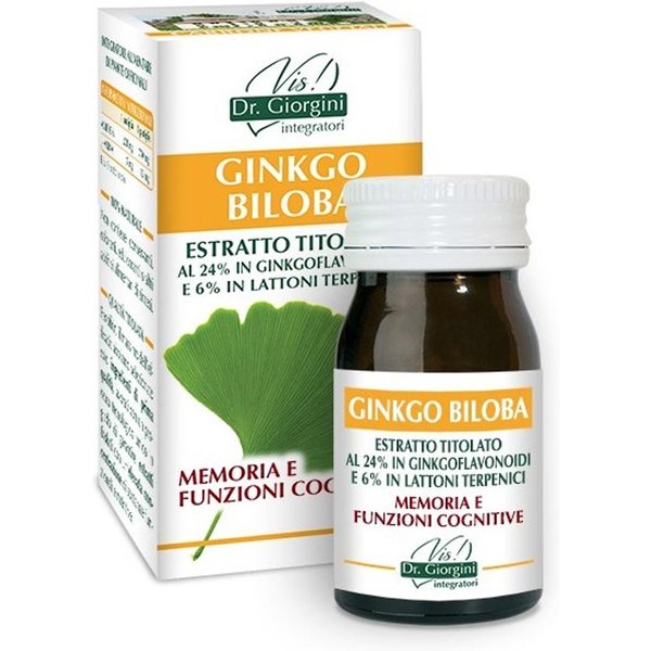 Dr. Giorgini Ginkgo Biloba Estratto Titolato, 60 Pastiglie-image