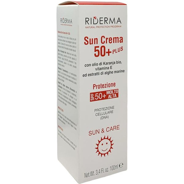 Riderma Sun - Crema SPF50+ Plus Protezione Molto Alta, 100Ml-image