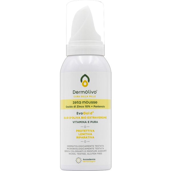 Dermolivo Zeta Mousse Protettiva Lenitiva E Riparativa, 100Ml-image