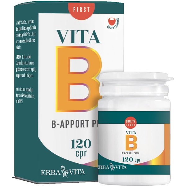 Erba Vita Vitamine - B-Apport Vitamina B12 Integratore Sostegno, 120 Compresse-image