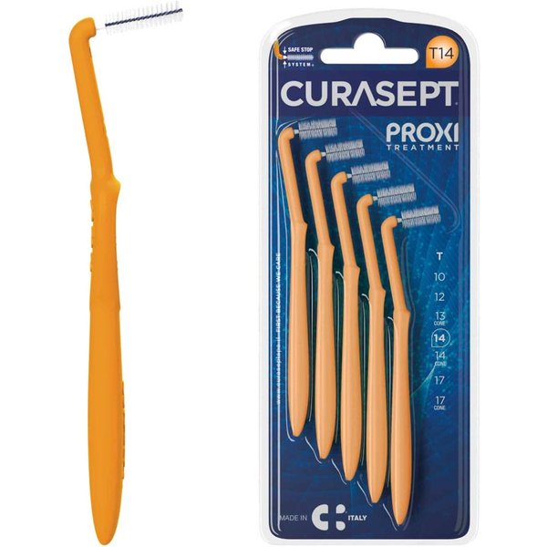 Curasept Proxi - Angle Treatment T14 Scovolino Interdentale, 5 Scovolini-image