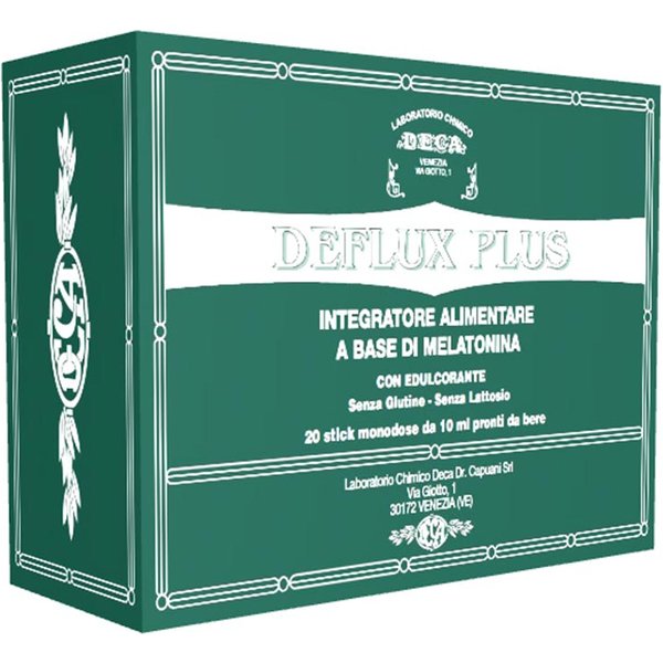 Deca Laboratorio Chimico Deflux Plus Integratore Alimentare, 20 Stick-image