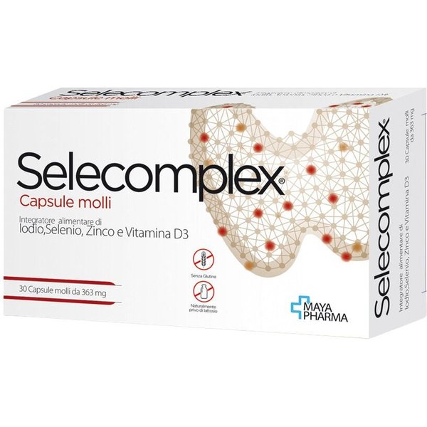 Maya Pharma Selecomplex Integratore Funzione Tiroidea, 30 Perle-image