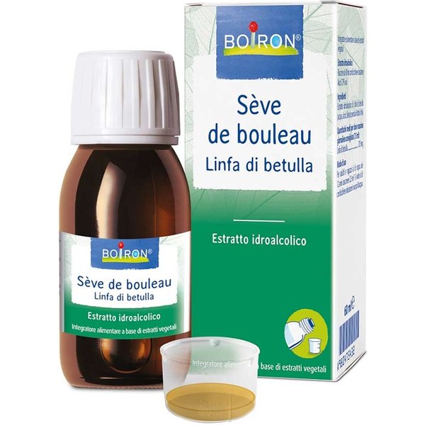 Boiron Seve De Bouleau Estratto Idroalcolico Linfa Di Betulla, 60Ml-image