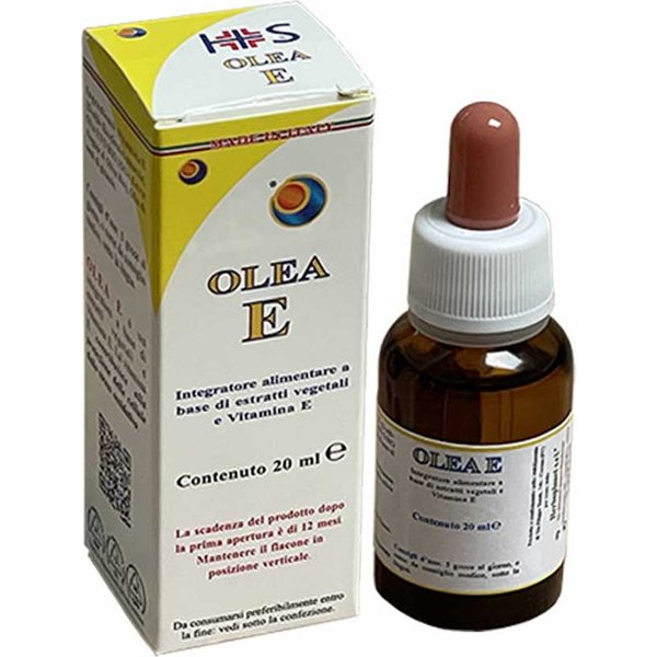 Herboplanet Olea E Integratore Di Vitamina E Antiossidante In Gocce, 20Ml-image
