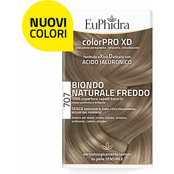 Euphidra Colorpro Xd - Colorazione Permanente 707 Biondo Naturale Freddo-image