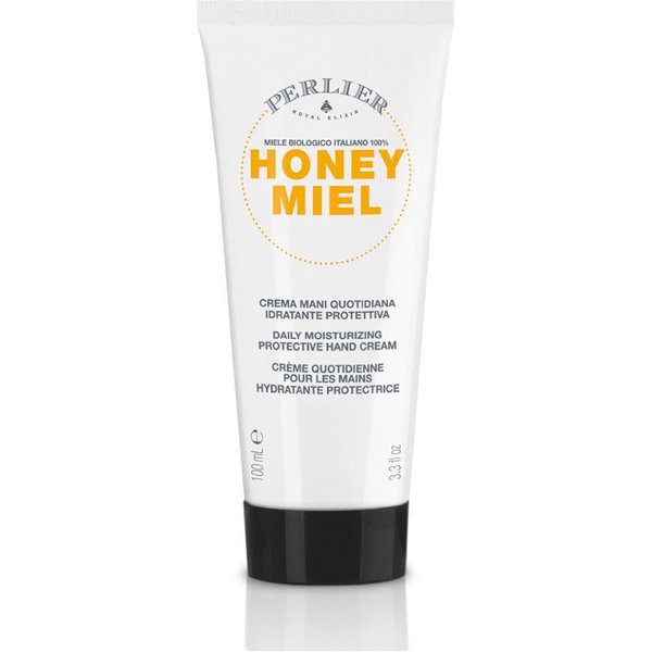 Perlier Honey - Crema Mani Quotidiana Idratante Protettiva Al Miele, 100Ml-image