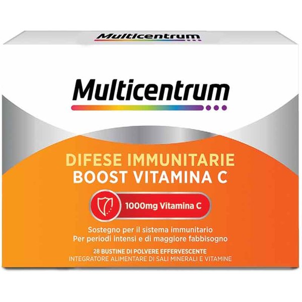 Multicentrum Difese Immunitarie Integratore Vitamina C Sali Minerali, 14 Bustine-image