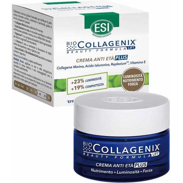Esi Biocollagenix - Crema Antietà Plus Viso Luminosità Nutrimento Forza, 50Ml-image