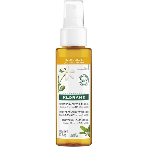 Klorane Tamanu BIO E Monoi - Olio Capelli Al Tamanu BIO E Monoi, 100Ml-image