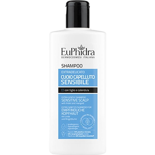 Euphidra Shampoo Cuoio Capelluto Sensibile Uso Frequente, 200Ml-image