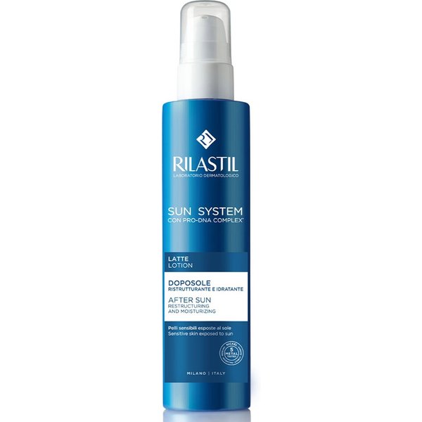 Rilastil Sun System - Latte Doposole Emulsione Fluida Viso E Corpo, 200Ml-image