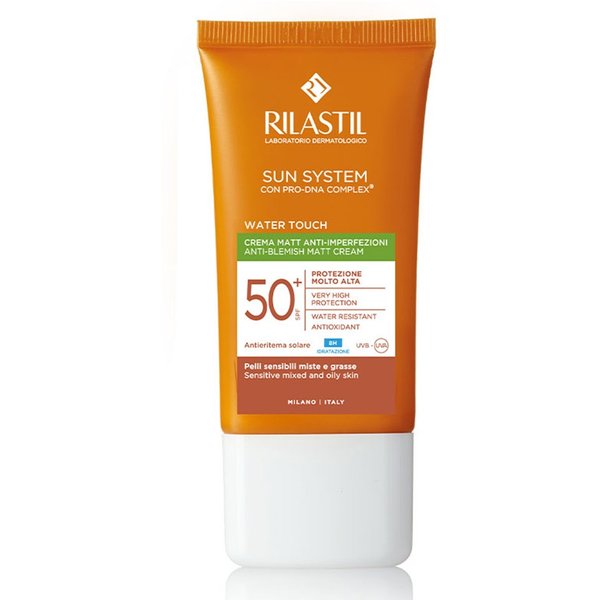 Rilastil Sun System - Water Touch Matt Crema SPF50+ Pelli Mista E Grassa, 50Ml-image