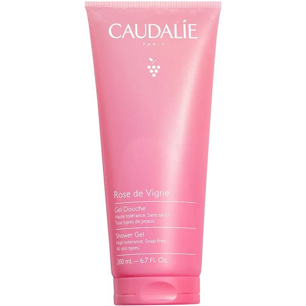 Caudalie Rose De Vigne - Gel Doccia Rabarbaro Rosa Muschio Bianco, 200Ml-image