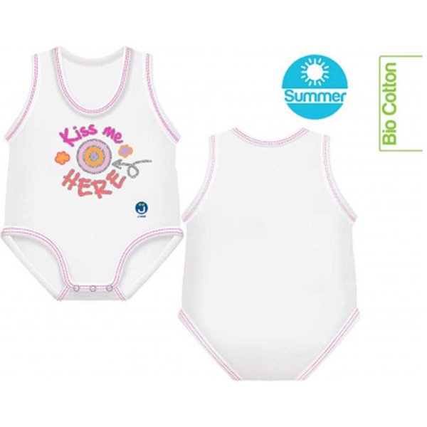 J Bimbi Summer - Body Neonato 0-36 Mesi Bimba Fantasia Kiss Me Here, 1 Body-image