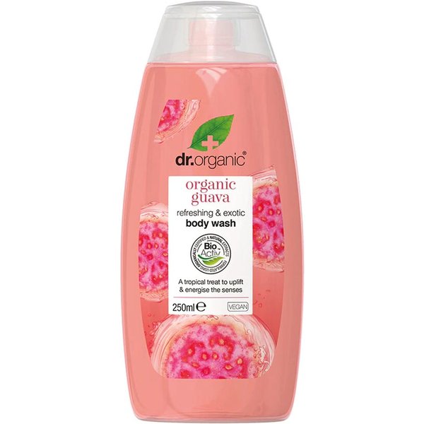 Dr. Organic Guava - Body Wash Bagno Doccia Rinfrescante, 250Ml-image