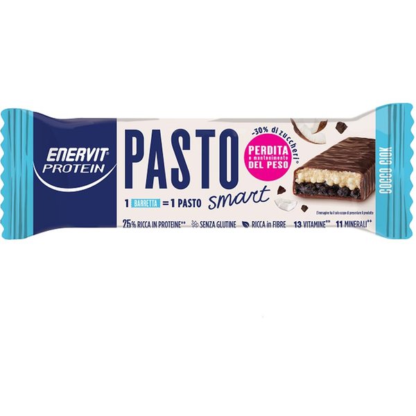 Enervit Protein - Pasto Smart Barretta Sostitutiva Del Pasto Cocco Ciok, 55G-image