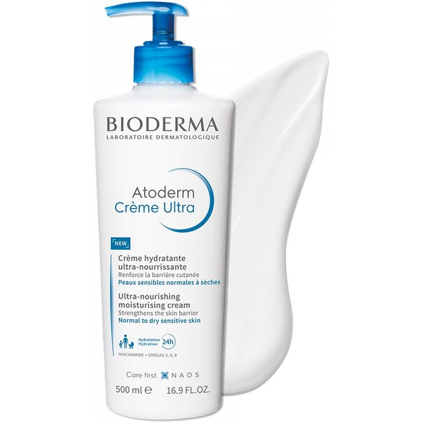 Bioderma Atoderm - Creme Ultra Trattamento Quotidiano Idratante Nutriente, 500Ml-image