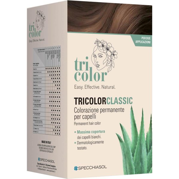 Specchiasol Tricolor - Classic Colorazione Permanente Capelli 7.71 Tabacco-image