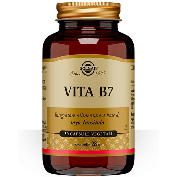 Solgar Vita B7 Integratore Per Il Benessere Femminile, 50 Capsule Vegetali-image