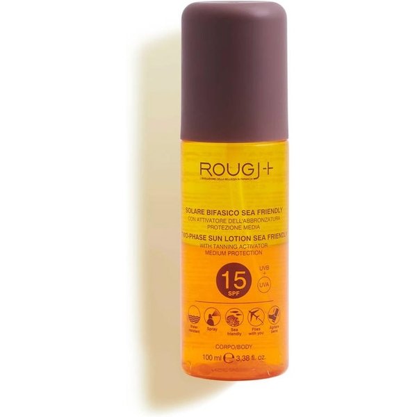Rougj Solare - Spray Bifasico SPF15 Acceleratore Di Abbronzatura, 100Ml-image