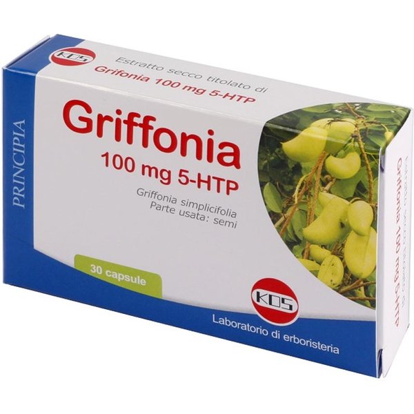 Kos Principia - Griffonia Estratto Secco Integratore Alimentare, 30 Capsule-image