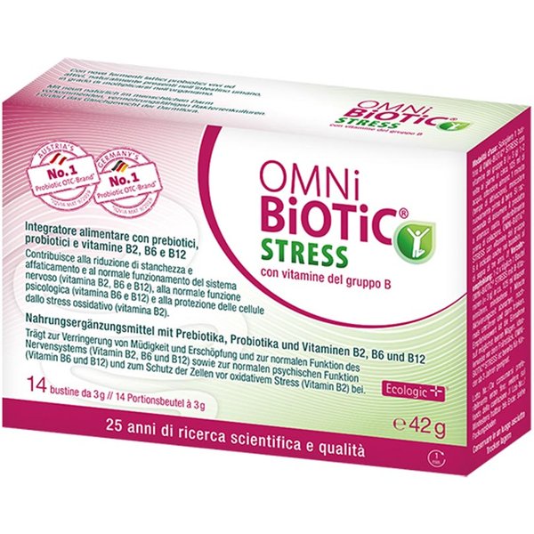 Institut Allergosan Omnibiotic - Stress Vitamine Gruppo B, 14 Bustine-image