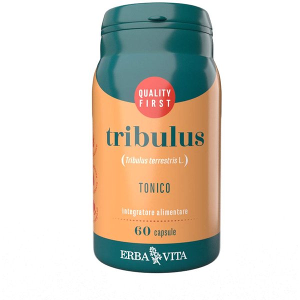 Erba Vita Monoplanta - Tribulus Terrestris Integratore Tonico, 60 Capsule-image